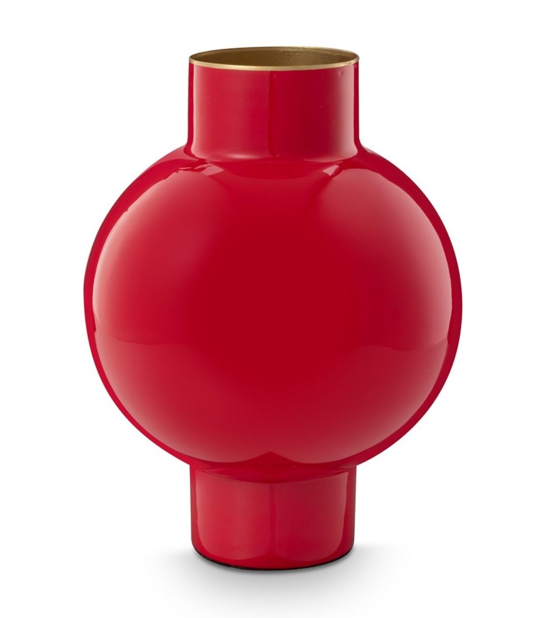 Vaso metal small red 18x24cm